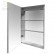 NOKEN Smart Cabinets Шкаф подвесной 48,9x76,2x10 см с одной дверцей и полками зеракальный с подсветк