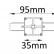 Соединитель линейный однофазный Crystal Lux CLT 0.211 01 WH