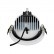 Встраиваемый светодиодный светильник Arlight LTD-150WH-Explorer-30W Warm White 38deg 024025