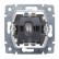 Выключатель одноклавишный кнопочный на 2 направления Legrand Galea Life 10A 250V с нейтралью подсветкой 775846