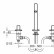 Смеситель Jacob Delafon Talan E10086-CP для раковины с донным клапаном