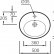 Раковина Jacob Delafon Ove E1708-00 50 х 43 см, для установки на столешницу