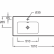 Раковина мебельная Jacob Delafon Vox EXAC112-Z-00, 100 х 46 см, крыло справа
