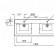 Раковина двойная подвесная Jacob Delafon Soprano EXJ112-00, 140 х 54 см
