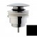 Донный клапан Vitra Origin A4514936 6.4 x 6.4 x 10 см, черный матовый