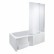 Ванна акриловая Jacob Delafon Bain Douche MALICE E6D065-00 L/R, 170х90 см