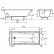 Ванна акриловая Jacob Delafon ODEON UP гидромассажная Energy+, 180x80, E5EN2200-00