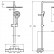Душевая система Jacob Delafon Metro E26588-CP с термостатическим смесителем