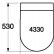 Унитаз Gustavsberg Artic 4330 GB114330201231 подвесной с сиденьем Soft-Close