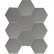 Мозаика Starmosaic Керамическая Hexagon big Grey Matt