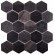 Мозаика Starmosaic Wild Stone мраморная мозаика Hex VBsP 64X74