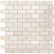 Мозаика Atlas Concorde Supernova Onyx Pure White Brick Mosaic