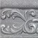 Бордюр настенный Eletto Ceramica Agra Grey Dalila 25.1х8