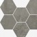 Мозаика Italon Terraviva Hexagon Dark 25x29