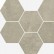 Мозаика Italon Terraviva Hexagon Greige 25x29