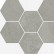 Мозаика Italon Terraviva Hexagon Grey 25x29