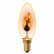 Лампа накаливания (UL-00002981) Uniel E14 3W золотистая IL-N-C35-3/RED-FLAME/E14/CL