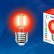 Лампа светодиодная филаментная (UL-00002986) Uniel E27 5W красная LED-G45-5W/RED/E27 GLA02RD
