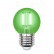 Лампа светодиодная филаментная (UL-00002988) Uniel E27 5W зеленая LED-G45-5W/GREEN/E27 GLA02GR