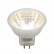 Лампа светодиодная (UL-00001700) Uniel GU4 3W 3000K прозрачная LED-MR11-3W/WW/GU4 GLZ21TR