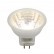 Лампа светодиодная (UL-00001702) Uniel GU4 3W 3000K прозрачная LED-MR11-3W/WW/GU4/220V GLZ21TR