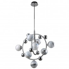 Подвесная люстра Crystal Lux Salvadore SP8V Chrome