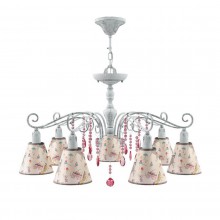 Подвесная люстра Lamp4you Provence E4-07-G-LMP-O-14-CRL-E4-07-PK-DN