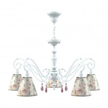 Подвесная люстра Lamp4you Classic E3-05-WM-LMP-O-14-CRL-E3-05-PK-DN