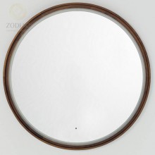 SYSTEM-POOL Tono Зеркало D95 см крион/орех