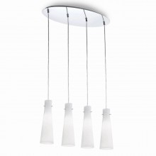 Подвесной светильник Ideal Lux Kuky SP4 Bianco