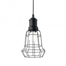 Подвесной светильник Ideal Lux Cage SP1 Square Nero