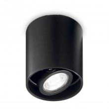 Потолочный светильник Ideal Lux Mood PL1 D09 Round Nero