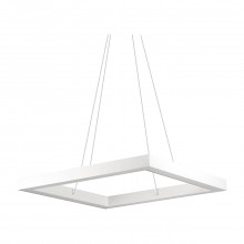 Подвесной светодиодный светильник Ideal Lux Oracle D50 Square Bianco