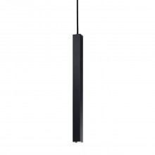 Подвесной светодиодный светильник Ideal Lux Ultrathin D040 Square Nero