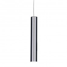 Подвесной светодиодный светильник Ideal Lux Ultrathin D040 Round Cromo