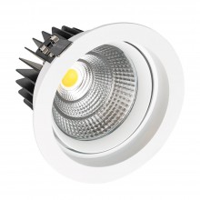 Встраиваемый светодиодный светильник Arlight LTD-140WH 25W Day White 60deg 016288