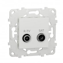 Розетка R-TV/SAT оконечная Schneider Electric Unica New NU545518