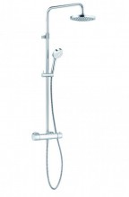 Душевая система Kludi Logo Dual Shower System 6809505-00 с термостатом, ручная лейка 1S