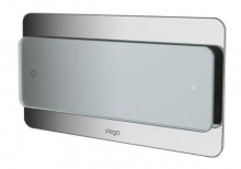 Кнопка смыва Viega Visign for More 103 605643, стекло, цвет светло-серый