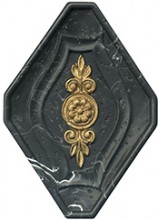 Декор настенный STN Ceramica Orion Inserto Pegaso Negro