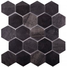 Мозаика Starmosaic Wild Stone мраморная мозаика Hex VBsP 64X74