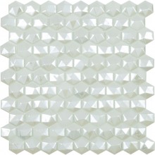Мозаика Vidrepur Hexagon 350D White