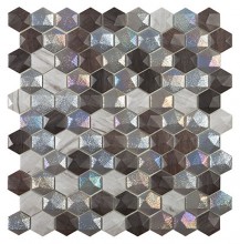 Мозаика Vidrepur Hexagon Forest Mix