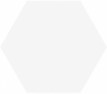 Плитка настенная Vitra Miniworx Hexagon Белый Матовый