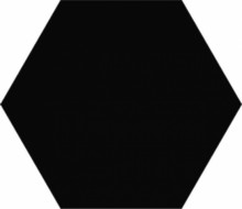 Плитка настенная Vitra Miniworx Hexagon Черный Матовый