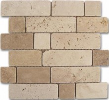 Мозаика DUNE Mosaico Stock Dune Mosaico Travertino Brick