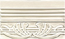 Бордюр настенный Ceramiche Grazia Epoque Ivory deco Craq.term.