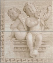 Панно настенное Gracia ceramica Itaka Бежевый 01 50х60