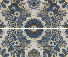 Панно настенное Gracia ceramica Erantis Синее 2 плитки
