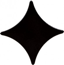 Декор напольный Gracia ceramica Stella Black 02